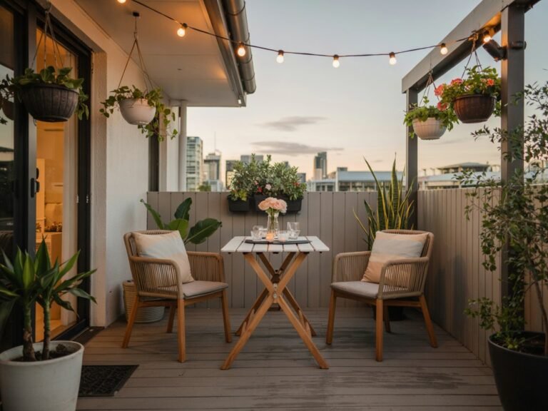 Small Outdoor Living Spaces